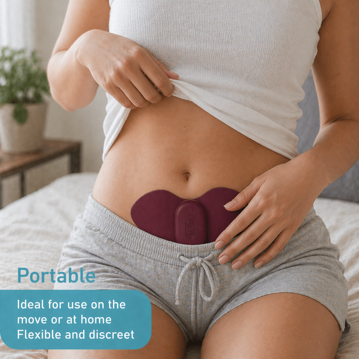 Smart Wireless Menstrual Cramp Relief Device