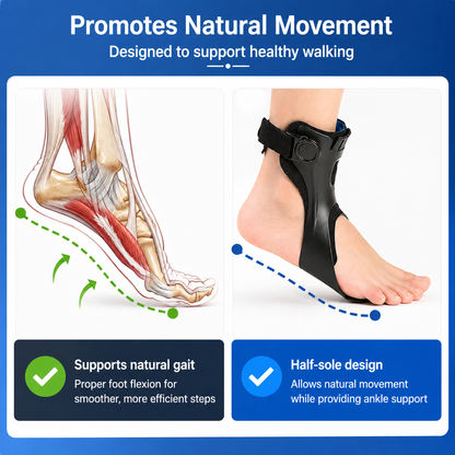 Adjustable AFO Drop Foot Brace